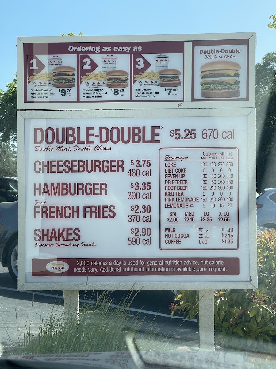 In-N-Out Burger Menu-2
