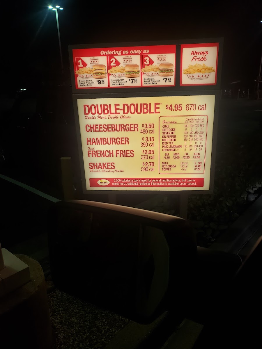 In-N-Out Burger Menu-3